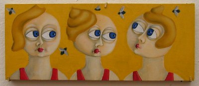 DIESE BILD IM WERT VON 400 EURO WURDE W�HREND DER AUSSTELLUNGSER�FFNUNG GESTOHLEN!